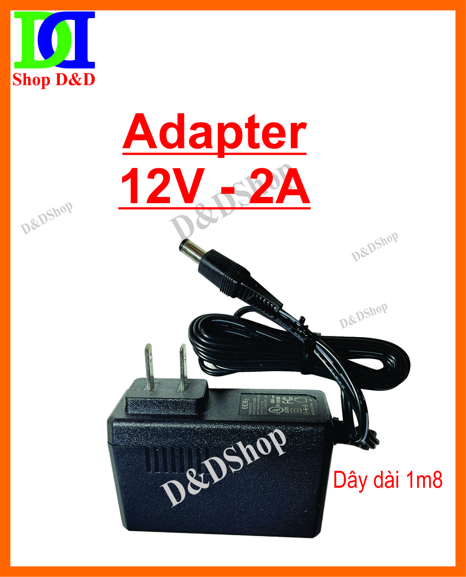 Nguồn 12V Adapter 12V Loại Tốt-Dây To-Đủ Dòng. Dòng 2A3A