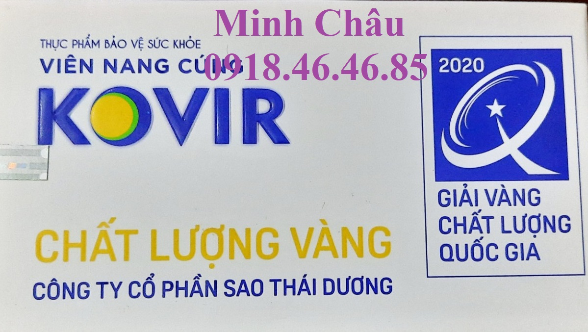 Viên nang cứng Kovir giúp tăng sức đề kháng