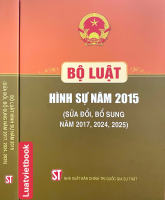 Bộ Luật Hình Sự Năm 2015 ( Sửa Đổi Bổ Sung Năm 2017 2024 2025)