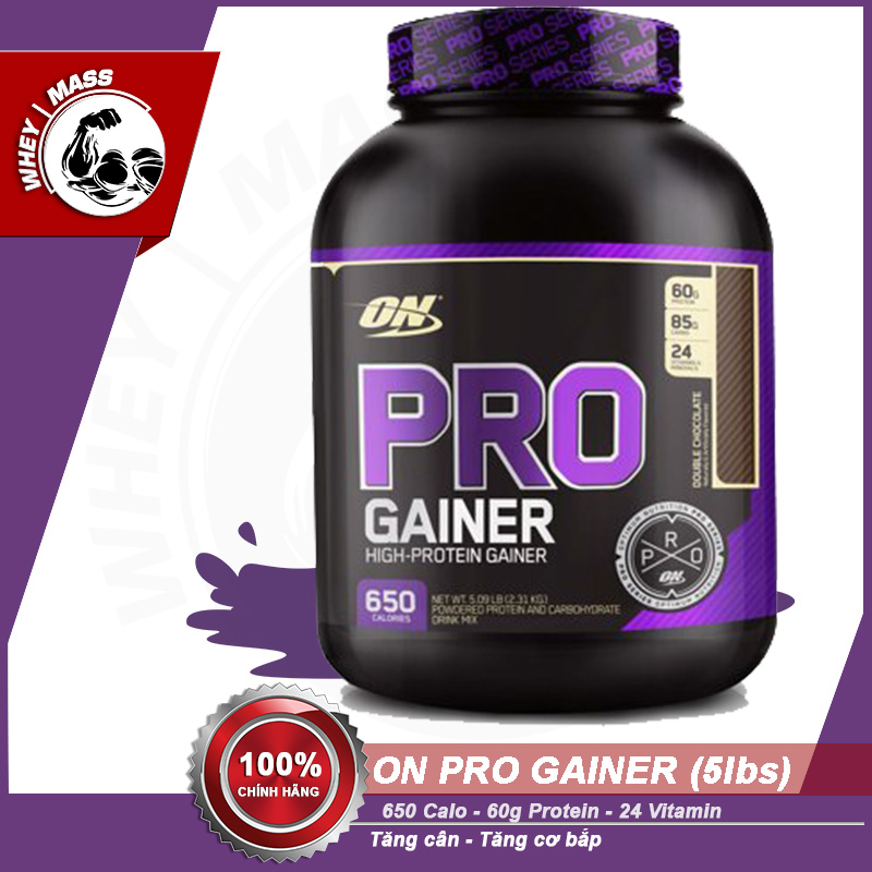 [Hcm]Sữa Dinh Dưỡng Tăng Cân Tăng Cơ On Optimum Nutrition Pro Gainer 5Lbs - Từ Châu Âu