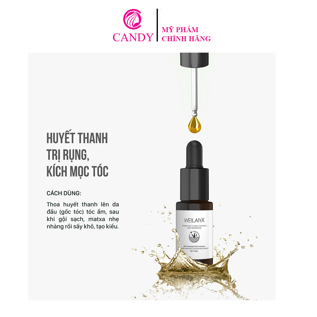 [Hcm]Serum Mọc Tóc Weilaiya Giúp Giảm Rụng Tóc Hiệu Quả