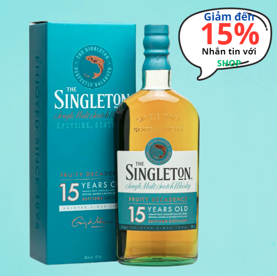 RƯỢU SINGLETON 15 NĂM CHẤT LƯỢNG 100% CHÍNH HÃNG TỐT NHẤT GIÁ