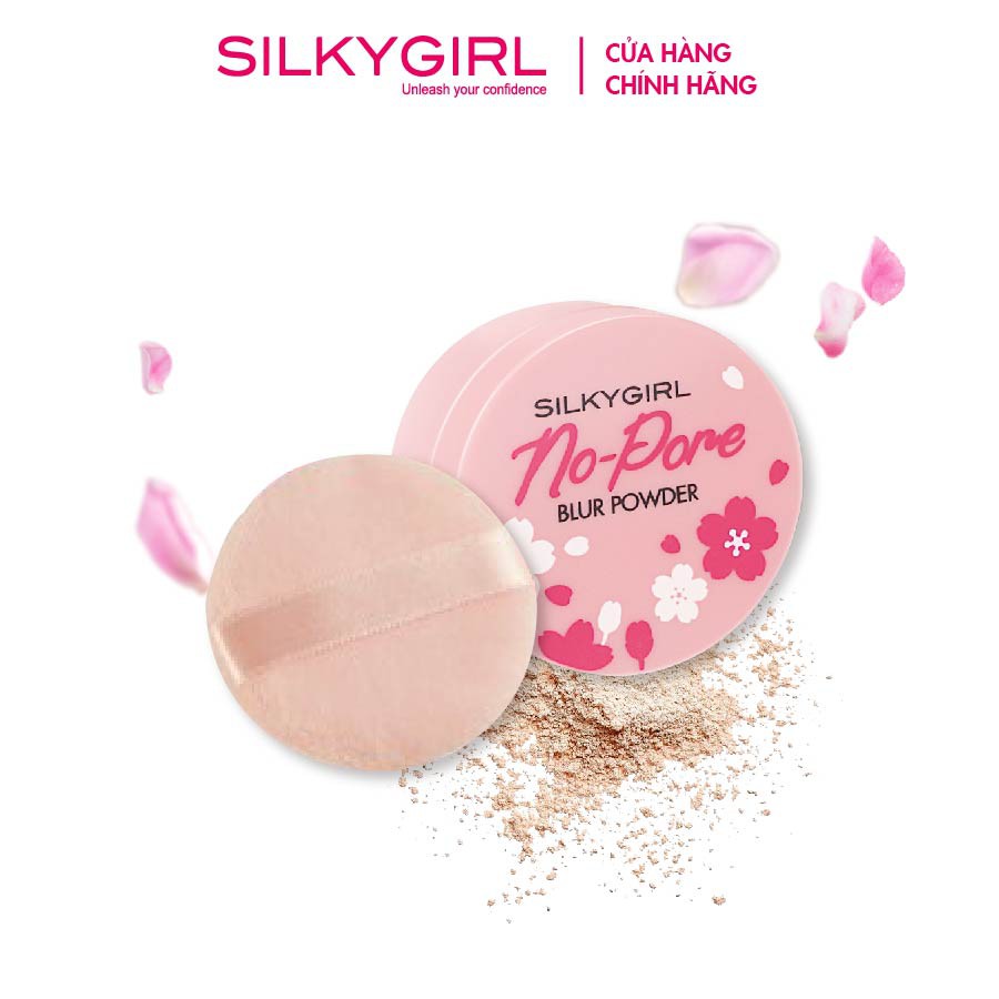 [Hcm]Phấn Phủ Se Khít Lỗ Chân Lông Silky Girl No Pore Blur Powder 5G Chính Hãng - 7176