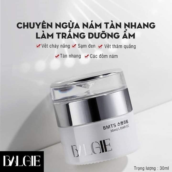 Kem Hàn Quốc Trị Nám - Tàn Nhang Balgie 30Ml