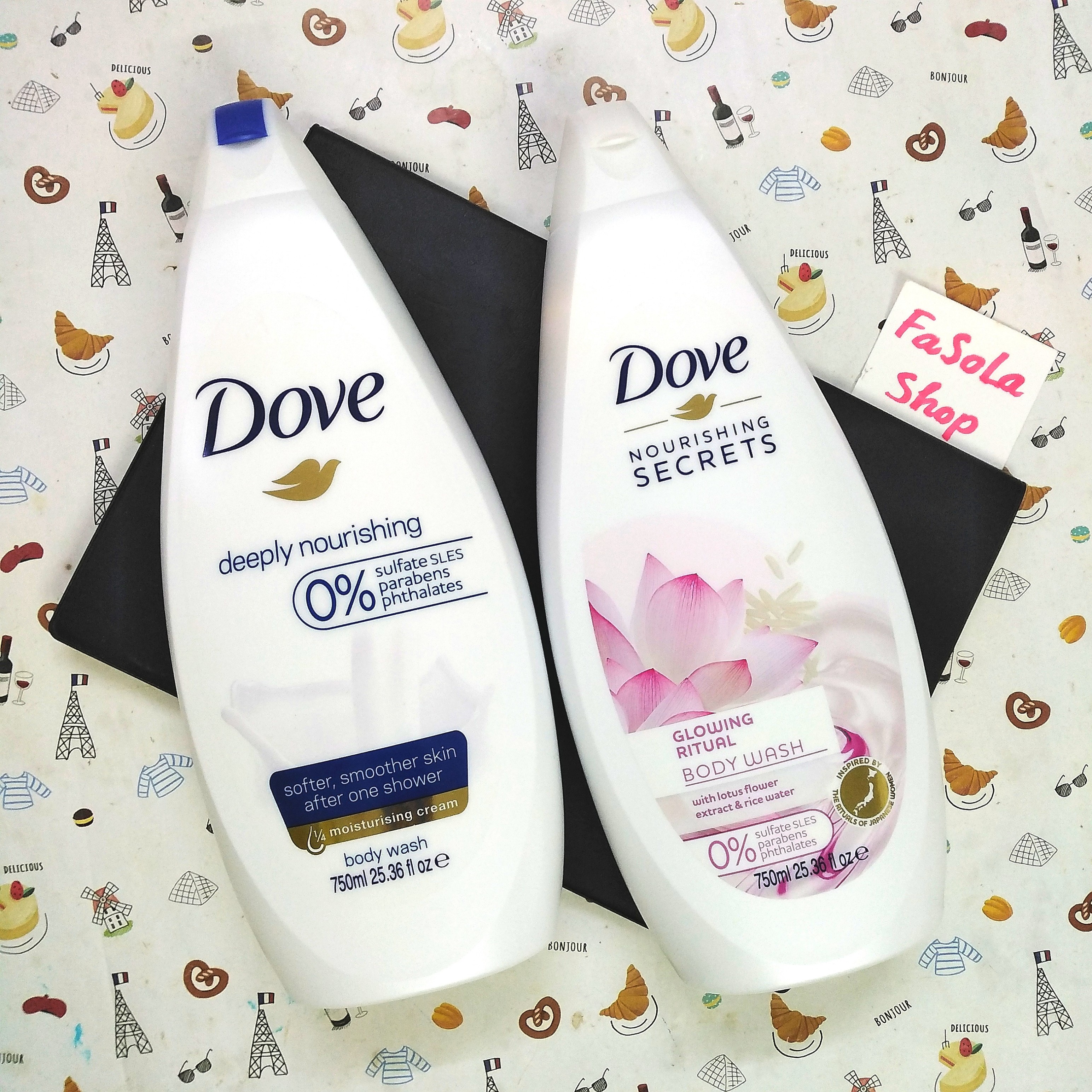 Sữa Tắm Dưỡng Thể Dove Sản Xuất Tại Uae Chai Siêu To 750Ml Dưỡng Ẩm Chuyên Sâu Dưỡng Ẩm Chuyên Sâu Hoa Sen Và Nước Gạo Body Wash Nourishing