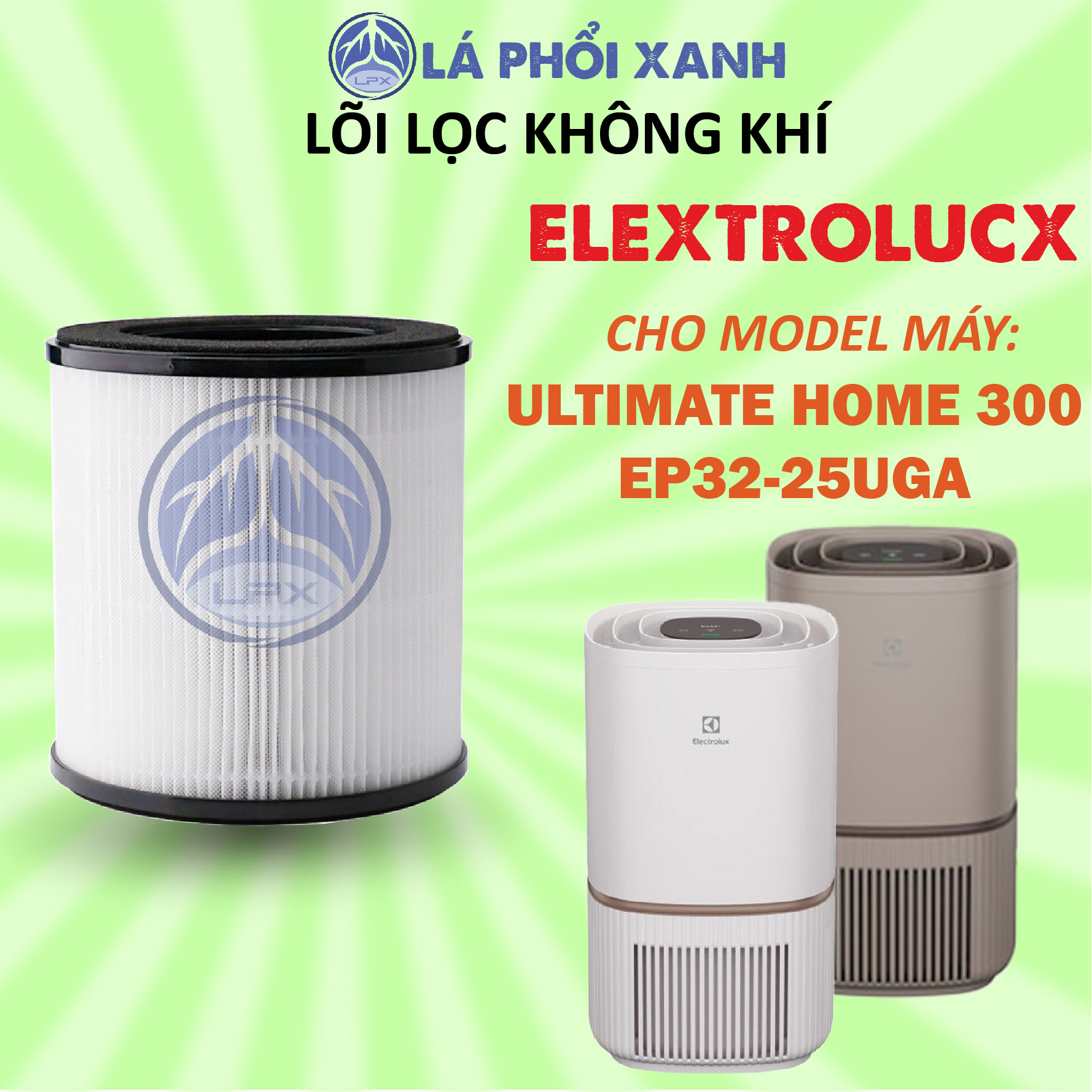 Màng lọc không khí Electrolux EP32-25UGA - Lõi lọc không khí Electrolux EP32-25UGA