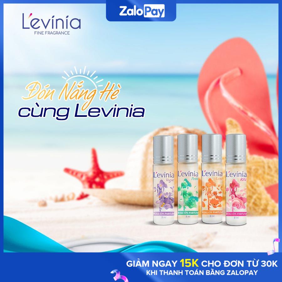 Nước Hoa Cao Cấp Dạng Lăn Mini 9Ml Levinia - Màu Tím - Vogue