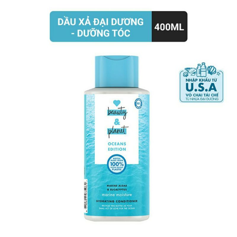 Dầu Xả Love Beauty And Planet Đại Dương Dưỡng Tóc 400Ml Sản Phẩm Đa Dạng Chất Lượng Tốt Đảm Bảo An Toàn Sức Khỏe Người Dùng