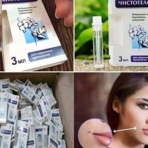 Gel tẩy mụn thịt mụn cóc nốt ruồi Nga - Cynep cam kết hàng đúng mô tả chất lượng đảm bảo an toàn cho người sử dụng