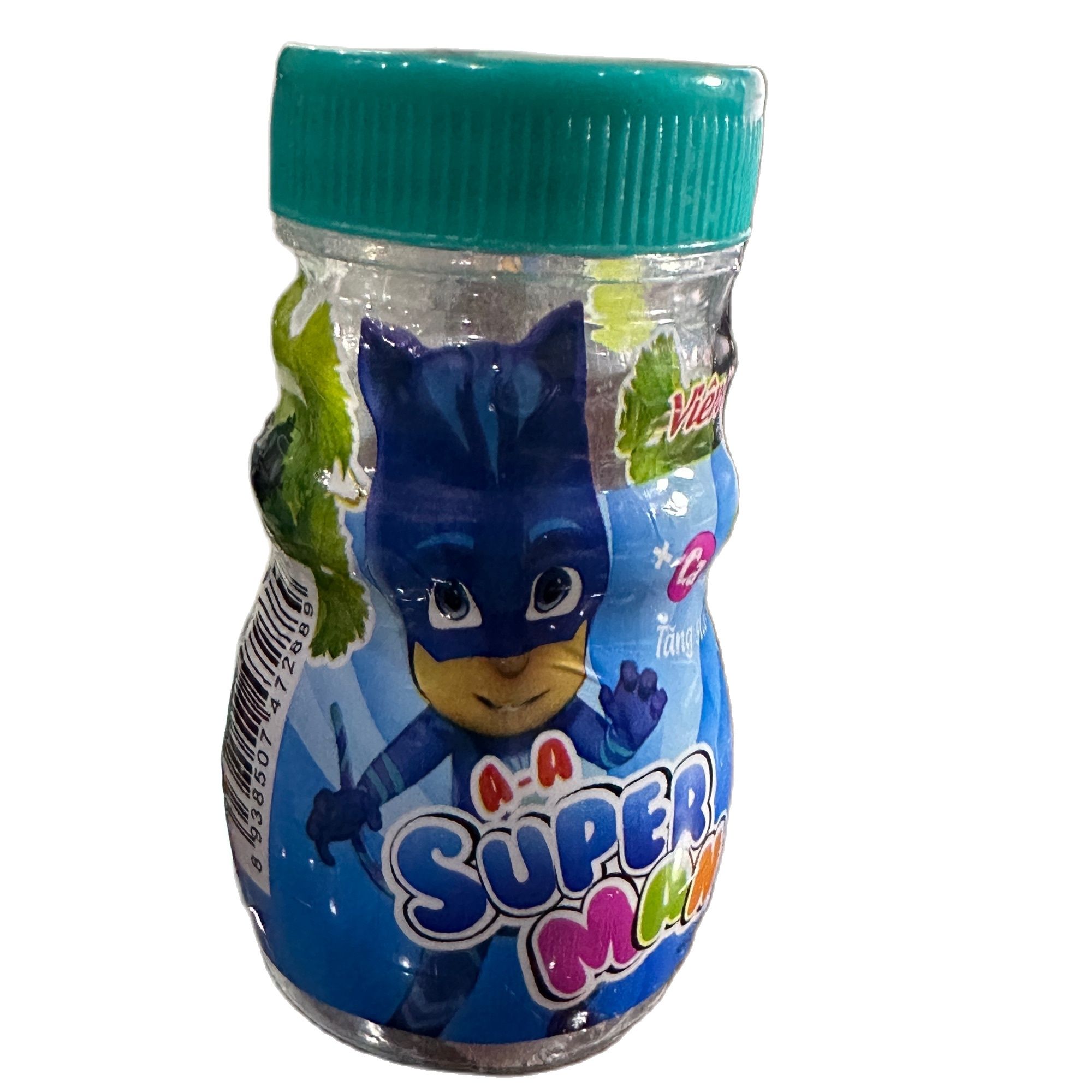 Combo sỉ 14 lọ kẹo dẻo trái cây Superman Canxi hàng chính hãng bổ sung Calcium và Vitamin D3 cho bé