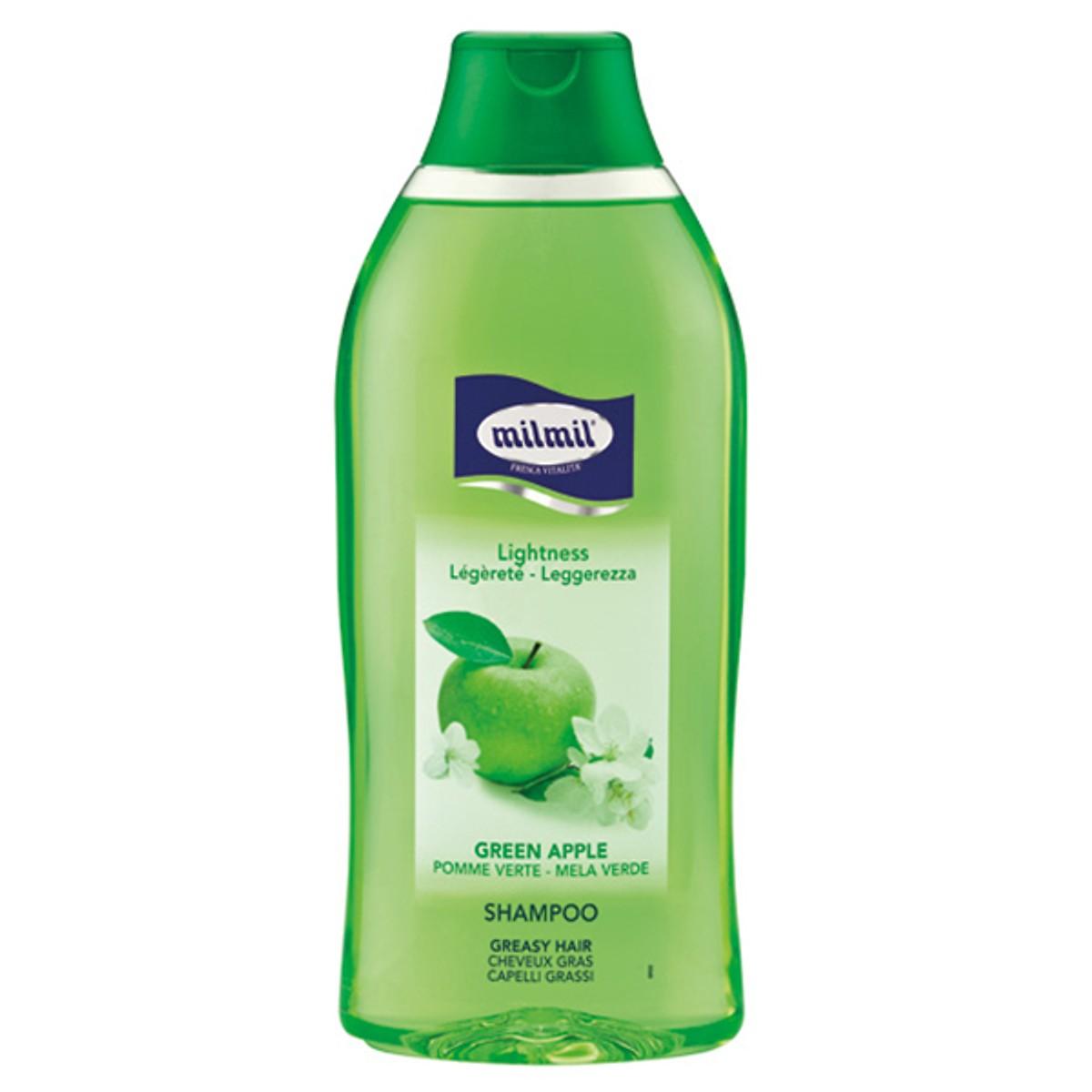 Dầu Gội Ngăn Gàu Hương Táo Milmil Green Apple 750Ml