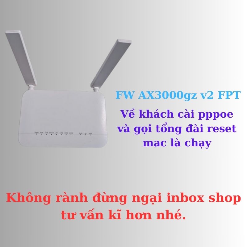(Hàng cũ ) Modem quang Zte F6601p unlockAx3000 thay được cho mạng VNPT Viettel hỗ trợ mesh controlle