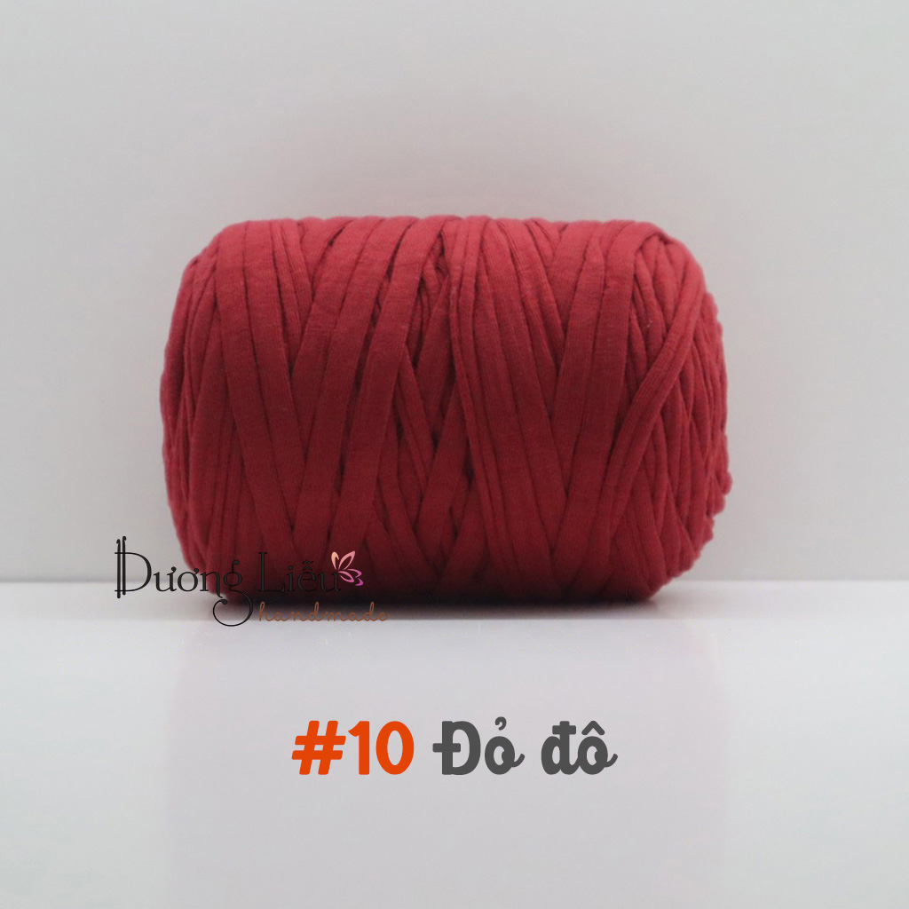 Sợi Vải T-Shirt Yarn Việt Nam Bảng Màu Trơn 250g
