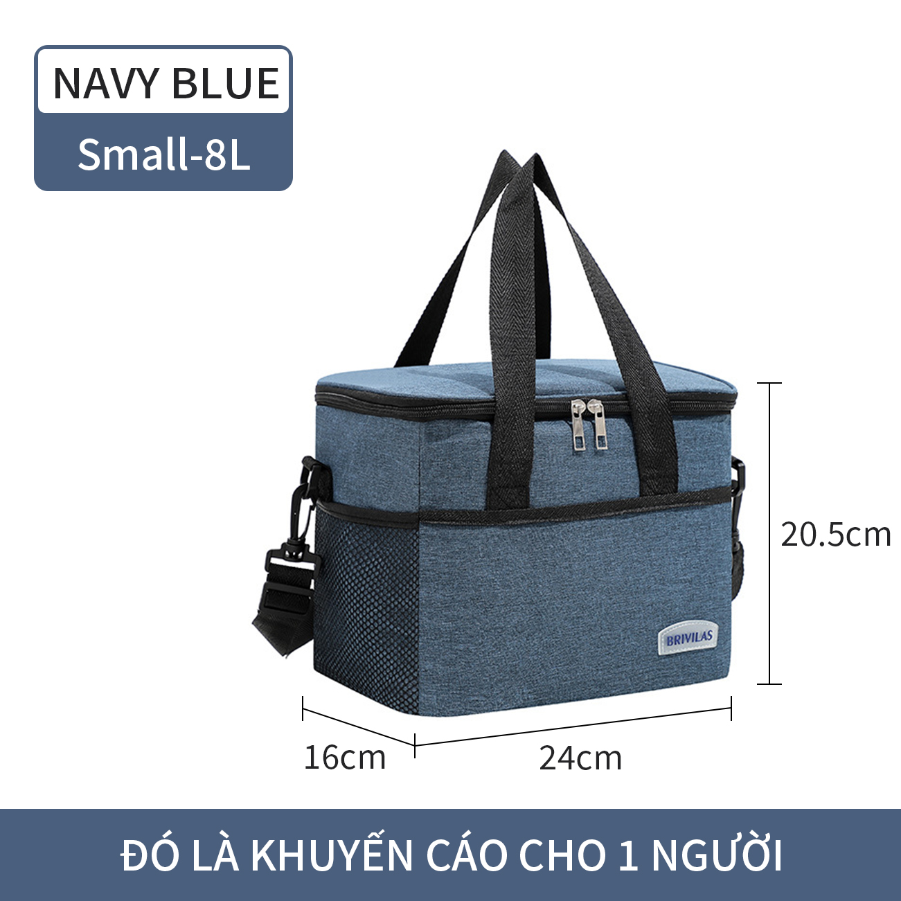 Túi giữ nhiệt dày túi đựng cơm giữ nhiệt size lớn đại vải chống nước túi shipper giao hàng ship hàng