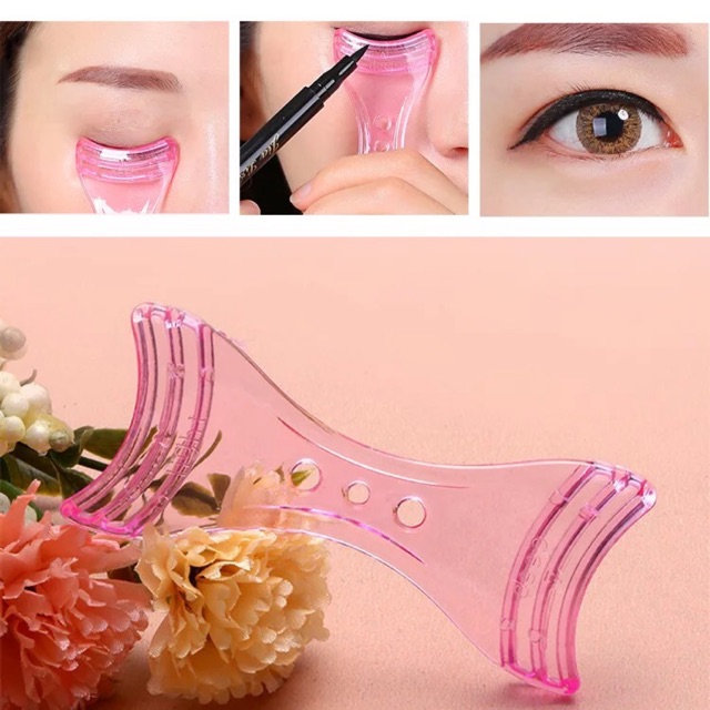 Khuôn Kẻ Mí Mắt ( Màu Hồng ) (H10)