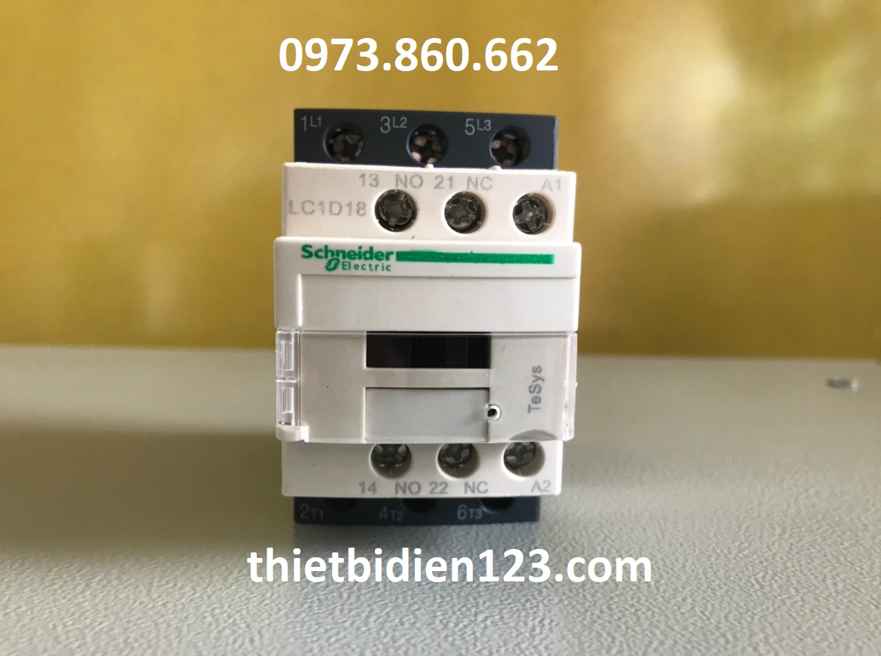 Contactor - khởi động từ Schneider LC1D..F7 cuộn hút 110V