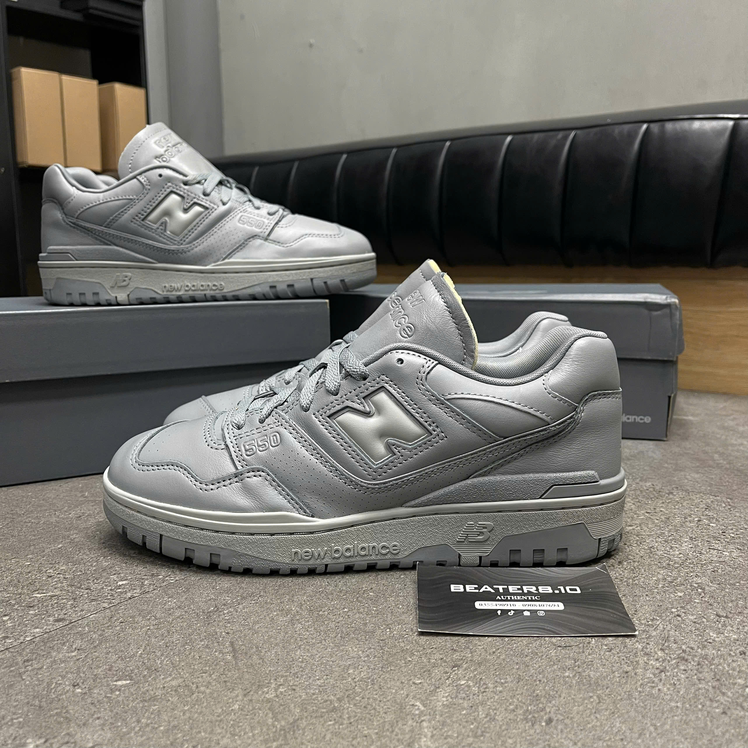 CHÍNH HÃNG - Giày New Balance 550 Retro cực hot lẻ size giá thanh lý 🌿