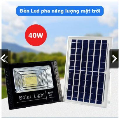 Đèn pha LED năng lượng mặt trời điều khiển từ xa 3 chế độ 200w-100w - 60w -45w dây nối đèn và tấm năng lượng đến 5m đẽ lắp đặ