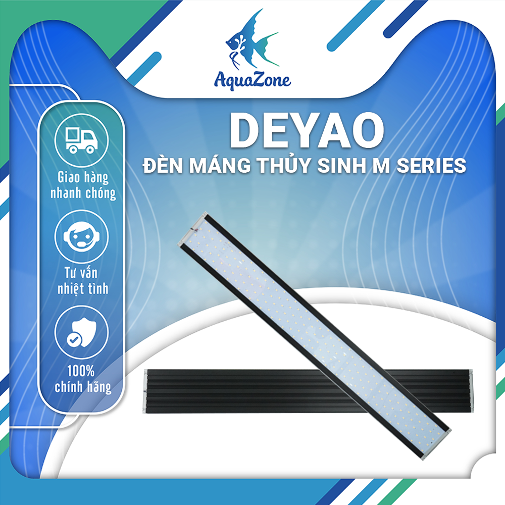 Đèn led máng Deyao M Series đèn led lên màu cá cảnh hệ ánh sáng RGB 3 cấp độ sáng