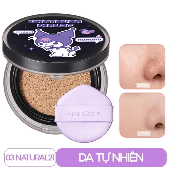 [Romand X SANRIO] Bộ Sưu Tập Phiên Bản Giới Hạn Romand My Melody Kuromi Makeup 15g