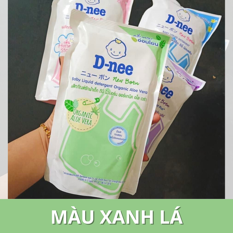 (Chính Hãng) Nước giặt Dnee Thái Lan túi 1.4L cho bé yêu