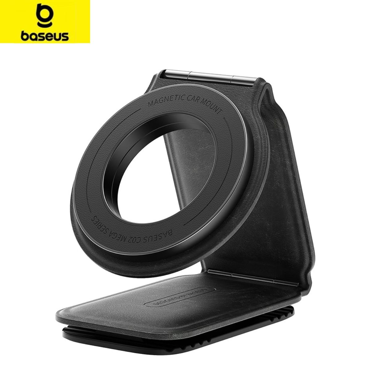 Giá đỡ điện thoại trên ô tô Baseus primetrip series C02 mega hít nam châm dán taplo và xoay 360 - hà