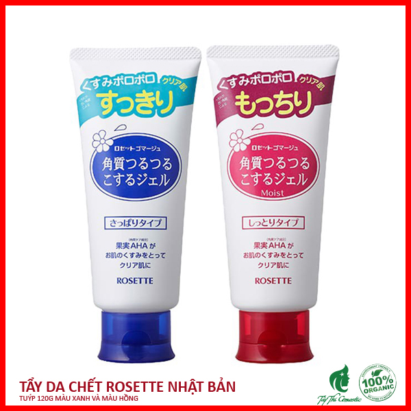 Tẩy Da Chết Rosette Nhật Bản Đủ Loại