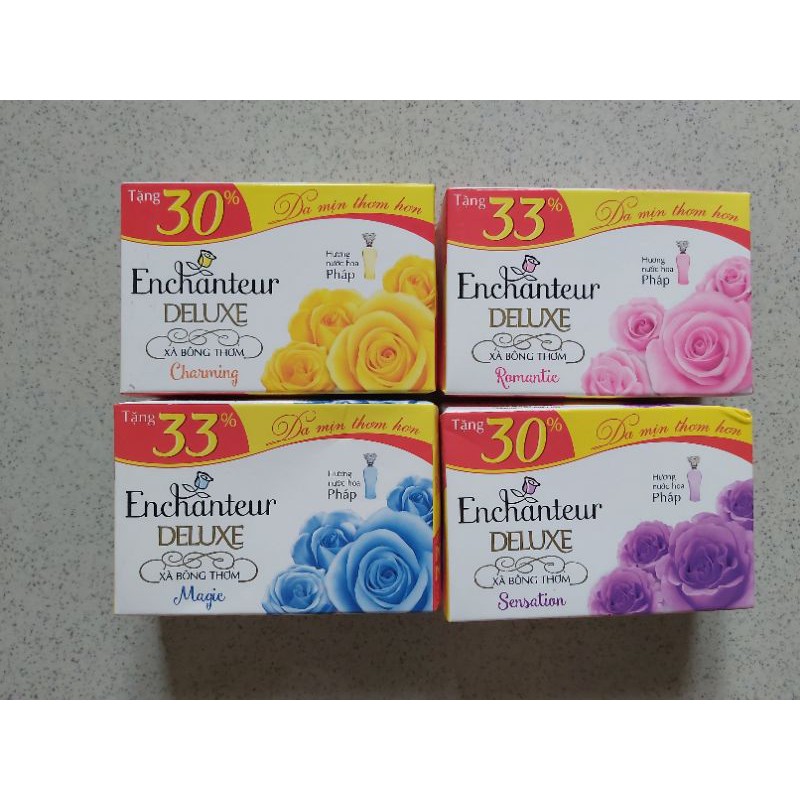 [Hcm](Tăng 30% Dung Tích) Xà Bông Thơm Enchanteur 90G