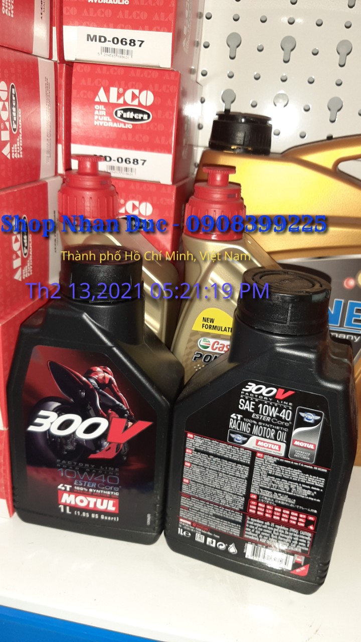 MOTUL 300V TEM 3 LỚP  NHẬP KHẨU