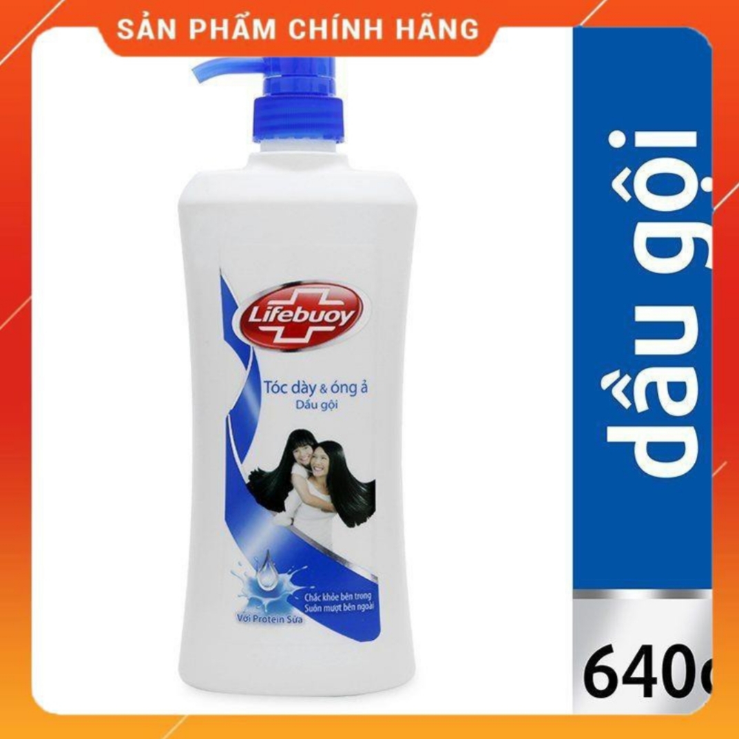 Dầu gội Lifebuoy 640g(xanh)
