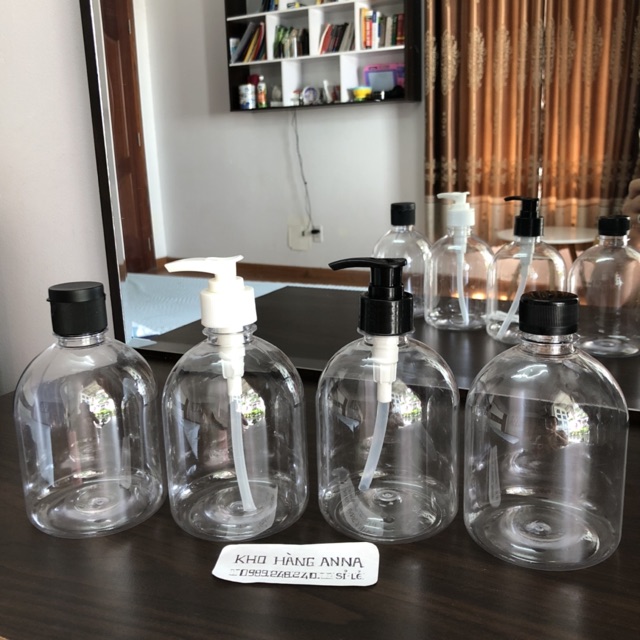 CHAI 300ML/ 330ML / 500ml  VÒI NHẤN - CHAI VÒI NHẤN 500ml/ 300ML/330ML MÀU NÂU / MÀU XANH / MÀU TRONG SUỐT - CHAI NƯỚC RỬA TAY - CHAI CHIẾT MỸ PHẨM - NGUYÊN LIỆU MỸ PHẨM - CHAI NHỰA NÂU XANH 300ML - CHAI CHIẾT DẦU GỘI ĐẦU
