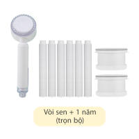 Đầu vòi sen lọc nước tăng áp PUREAL Hàn Quốc (tặng lõi ACF & Sediment)
