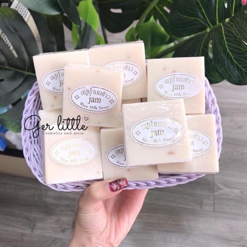 12 bánh Xà Phòng Cám Gạo Thái Lan Trắng Da
