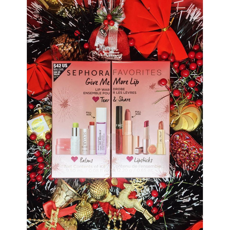 Set Son Happpy Holiday From Sephora "Give Me More Lip" Cam Kết Hàng Đúng Mô Tả Chất Lượng Đảm Bảo An Toàn Đến Sức Khỏe Người Sử Dụng Đa Dạng Mẫu Mã