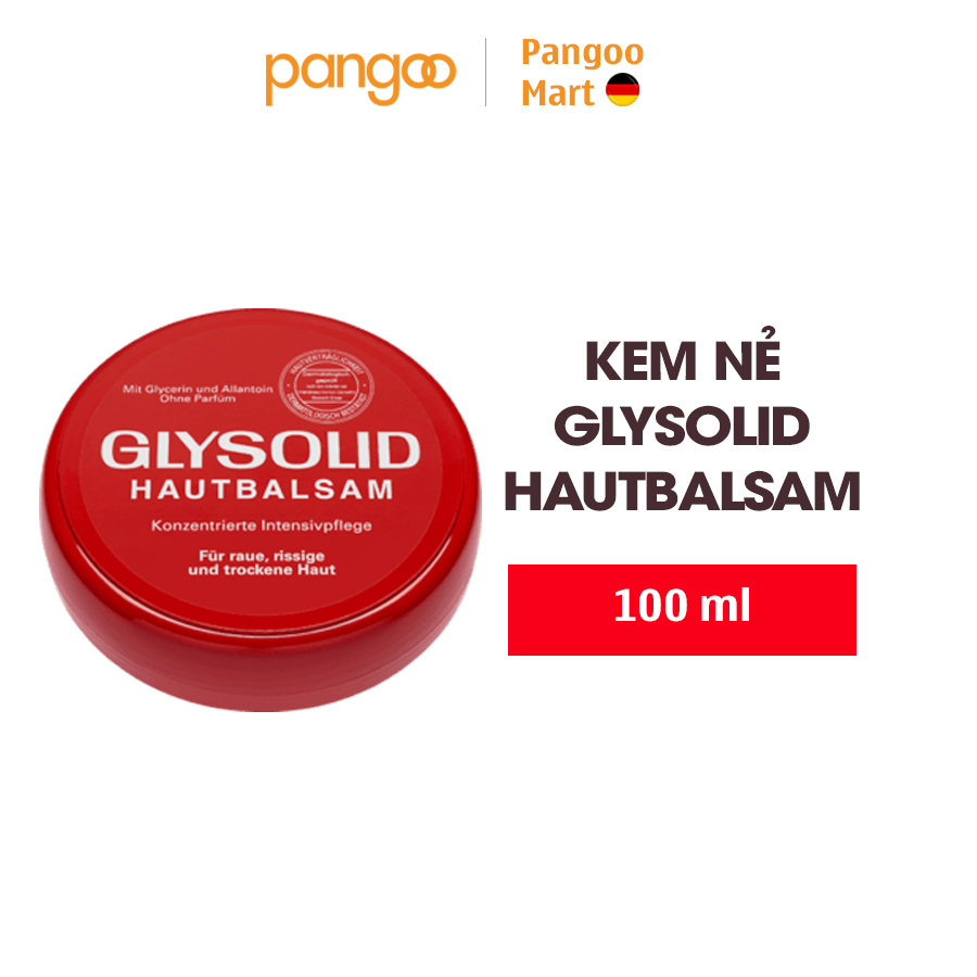 [Hcm]Kem Nẻ Glysolid Hautbalsam - 100 Ml - Hàng Nội Địa Đức