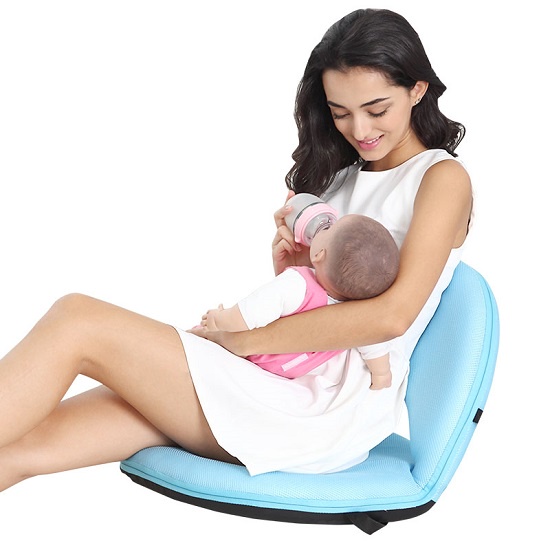 GHẾ BỆT TỰA LƯNG NGỒI BỆT - GHẾ LƯỜI TỰA BỆT - 5 CẤP ĐỘ ĐIỀU CHỈNH - CÓ THỂ GẤP PHẲNG GỌN - CHÍNH HÃ