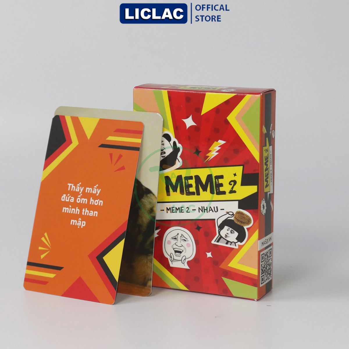 Bộ Bài MEME 2 gồm 250 lá Mãi Bên Nhau Bạn Nhá Trò chơi thẻ bài Meme mới nhất chơi cùng bạn bè siêu l