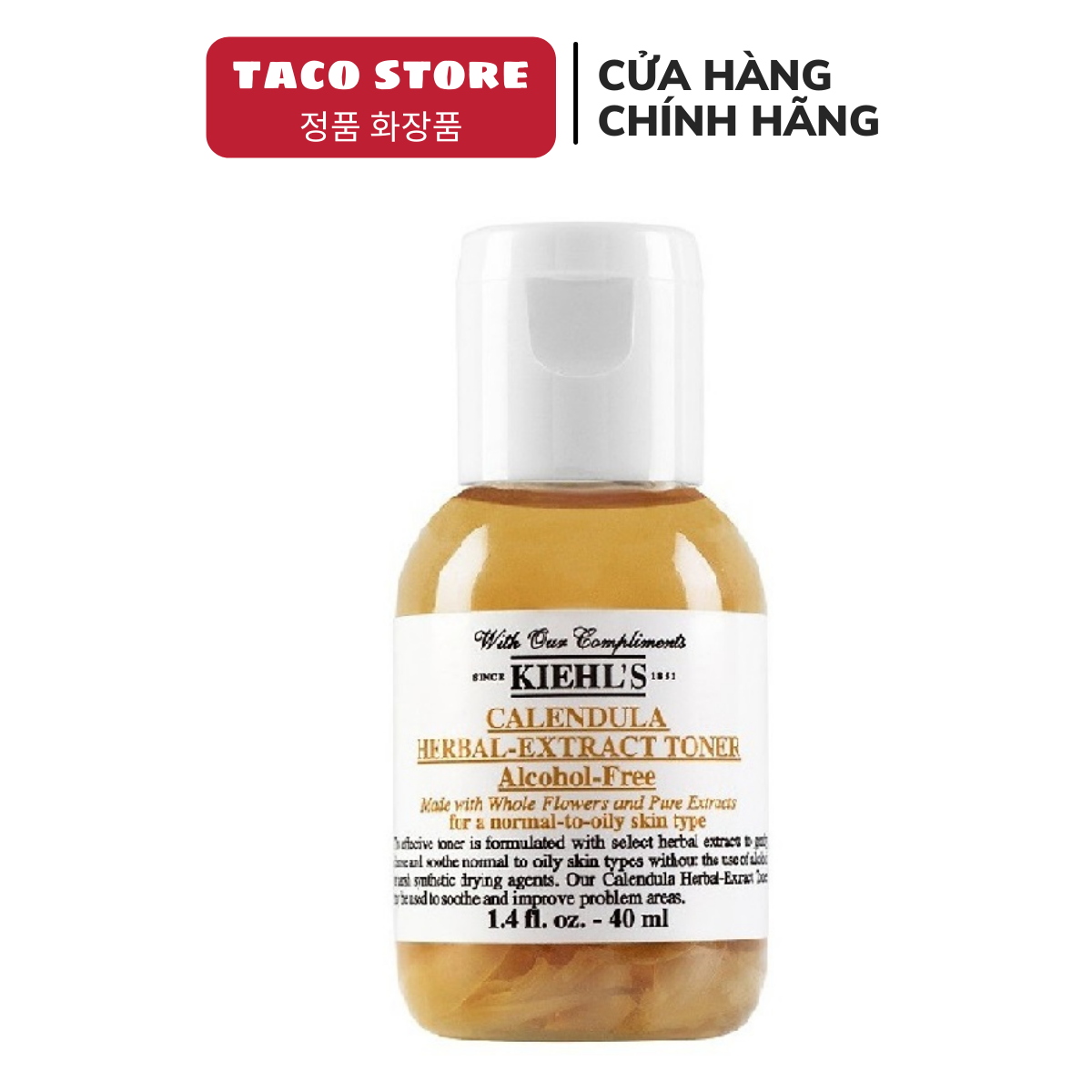 Toner Hoa Cúc Không Cồn Dưỡng Ẩm Thần Thánh Kiehl’s Calendula Mini 40Ml