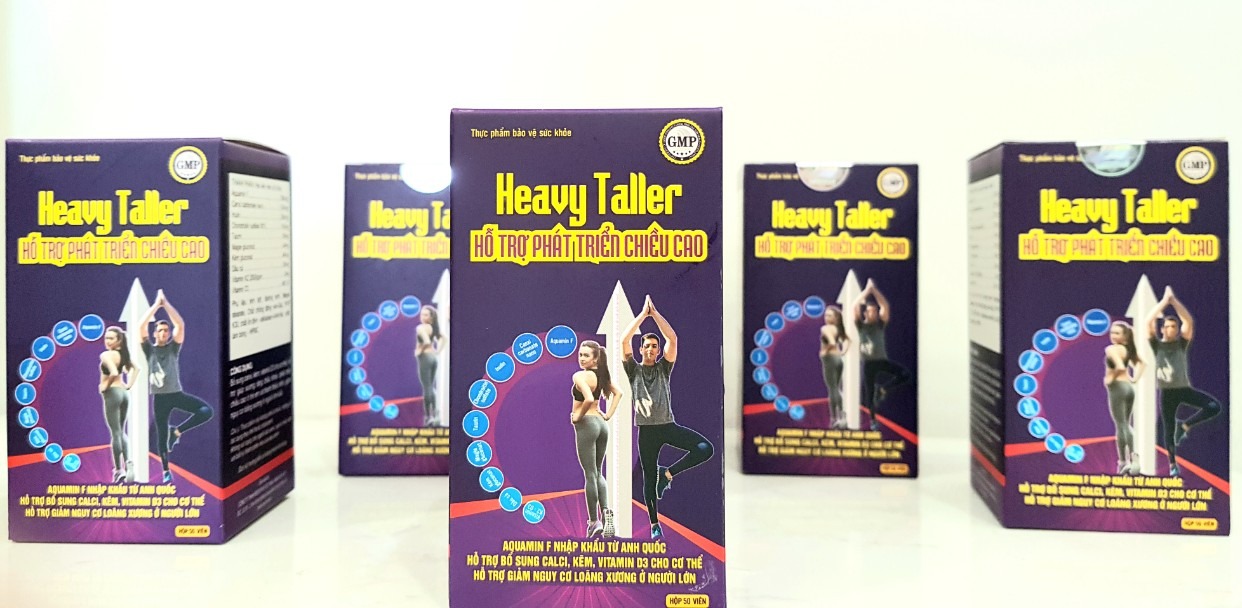 { Combo 3 Hộp } Viên Uống Tăng Chiều Cao Heavy Taller