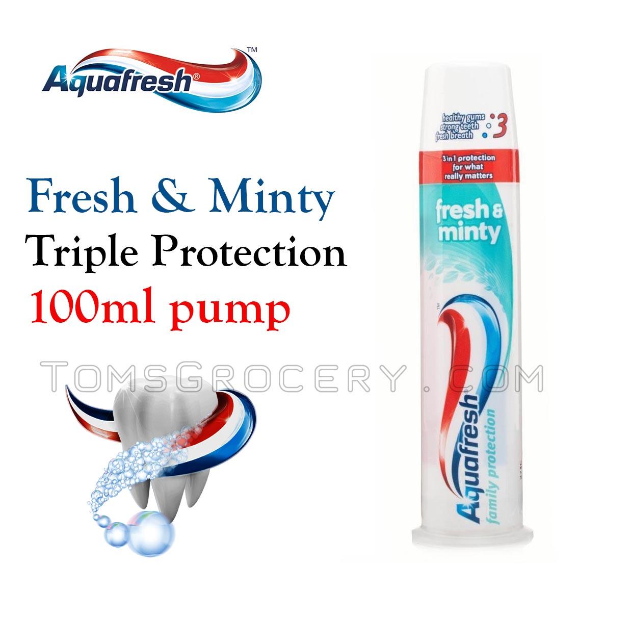 Kem Đánh Răng Aqua Fresh Whitening - Dạng Ống 100Ml - Mỹ