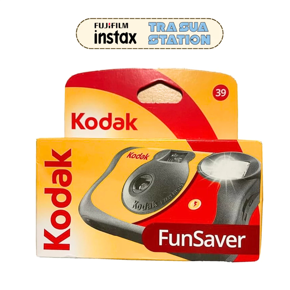 [HN] Máy ảnh film Kodak single use - máy ảnh chụp một lần - Funsaver - Power Flash - Máy chụp dưới n