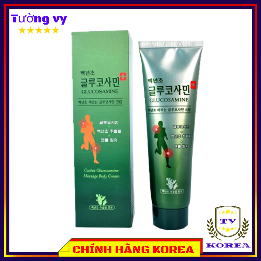 Dầu Lạnh Glucosamine Hàn Quốc Chính Hãng Tuýp 150Ml Chavykorea