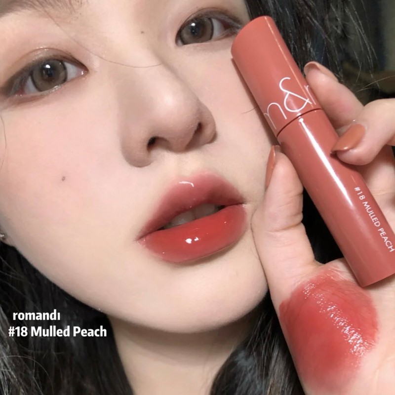 [Hcm]Son Tint Romand Juicy Lasting Tint No.18 Mulled Peach Chính Hãng - 8722