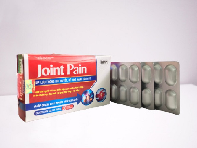 Thực Phẩm Bảo Vệ Sức Khỏe Joint Pain ( Lưu Thông Khí Huyết Hỗ Trợ Gân Cốt Giảm Đau Nhức Mỏi Vai Gáy)