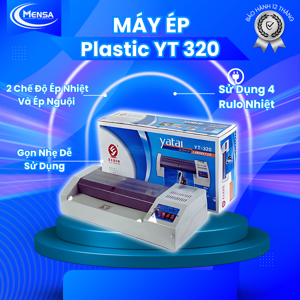 Máy Ép Plastic YT 320 - Khổ A3 /A4