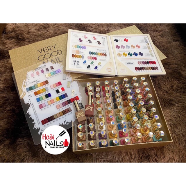 [Mã Fmcg0505 Giảm 100K Đơn 1500K] Set Sơn Gel 60 Màu Siêu Đẹp( Tặng Kèm Bảng Màu)