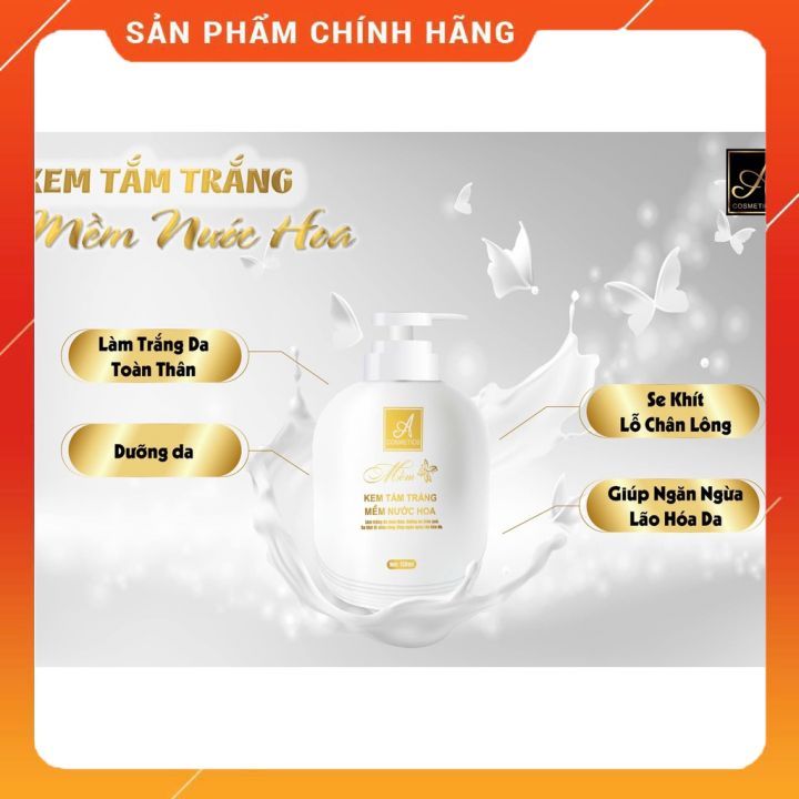 [Chính Hãng] Kem Tắm Trắng Mềm Nước Hoa A Cosmetic 2021