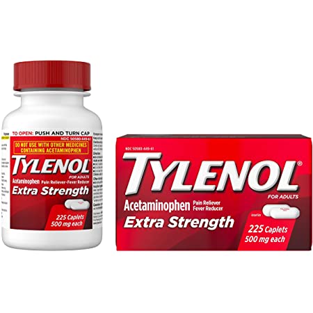 hộp đựng 225 viên 𝙏YLE𝙉OL 500mg của Mỹ