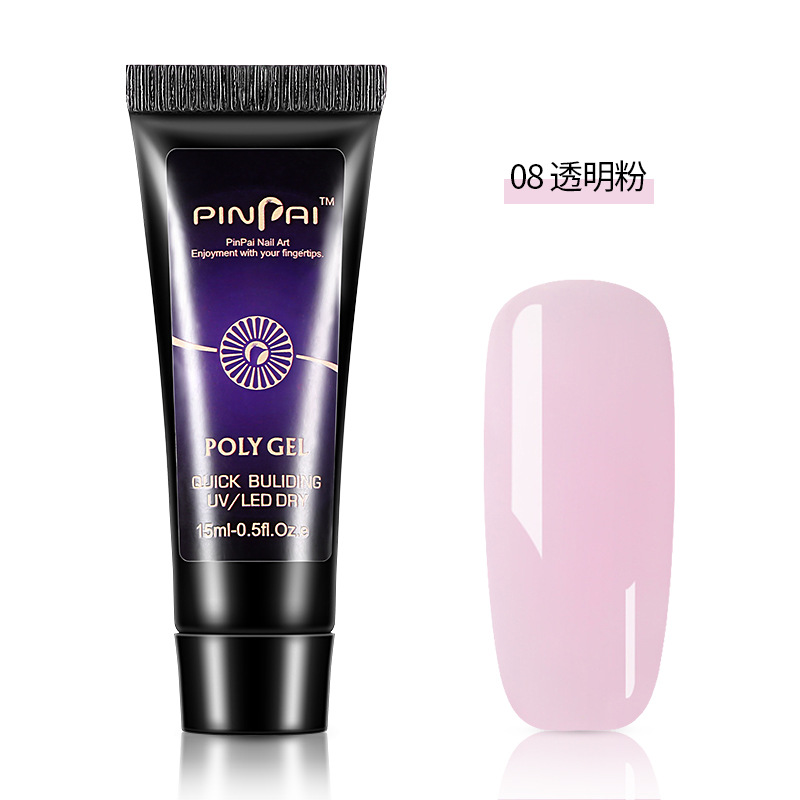 Chai Gel Tạo móng giả POLY GEL PINPAI 15ml