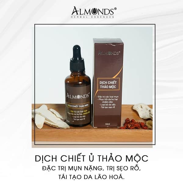 Dịch Chiết Thảo Mộc Ngăn Mụn Tái Tạo Da